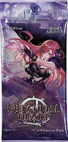 GRAND ARCHIVE TCG: MERCURIAL HEART (ALTER EDITION) BOOSTER PACK - EN